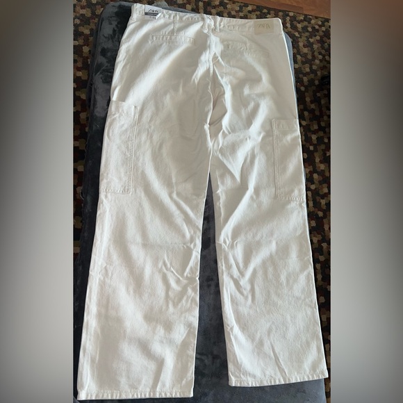 Zara Straight Cargo Jean Z1975 Size 14 New with tags - Picture 13 of 16